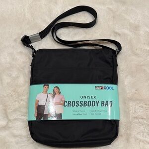 32 Degrees Black Messenger Bag